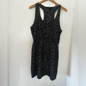 Forever 21 Black and White Backless Dress